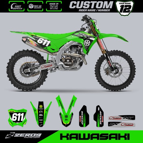 Kawasaki motocross grafica - kawasaki,