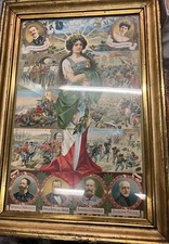 Garibaldi Serie di 12 Cartoline Commemorative 1911