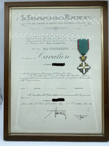 Medaglia croce ordine - medaglia,