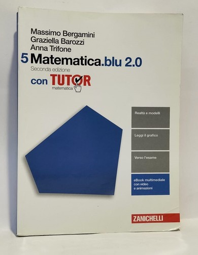 Matematica blu 5 isbn - 2.0,