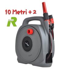 Avvolgitubo da Giardino Camper Campeggio 10 Metri + 2 Lehmann Tubo Prolunga 