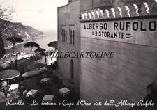 RAVELLO: La Costiera e Capo d'Orso visti dall'Albergo Rufolo   1960