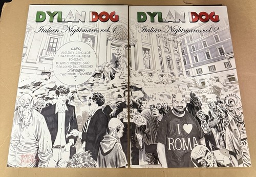 Dylan dog portfolio - dog, italian