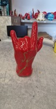 Scultura Mano Rossa "Corna"