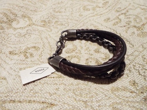 Bracciale uomo fossil nuovo - uomo,