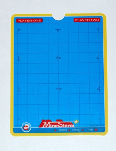 Vectrex minestorm overlay - vectrex,