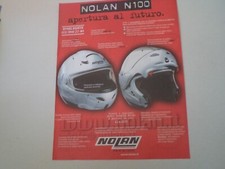 advertising Pubblicità 1998 CASCO HELMET NOLAN N100 N 100