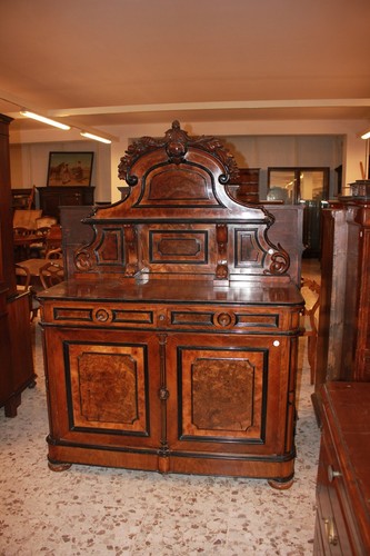 Credenza piattaia stile luigi - credenza,