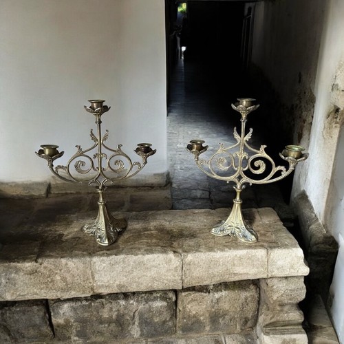 Paire chandeliers - paire, de