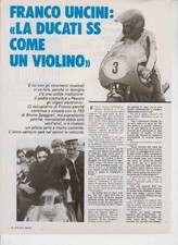 advertising TEST-MOTO DUCATI 750 SS F. UNCINI 1975 MOTOITALIANE MAXIMOTO EPOCA