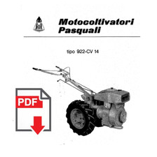 PASQUALI 922 cv 14 Manuale