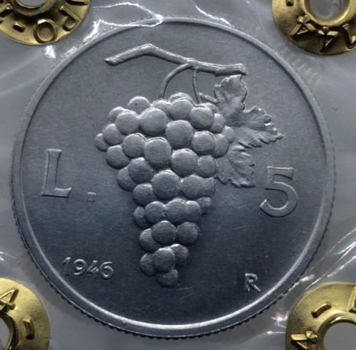 Raro lire uva 1946 - 1946, periziat
