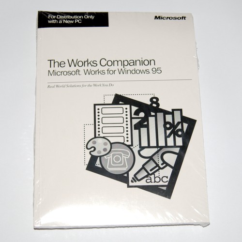 Microsoft works for windows - works, 95