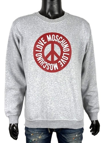 Love moschino felpa uomo - love,