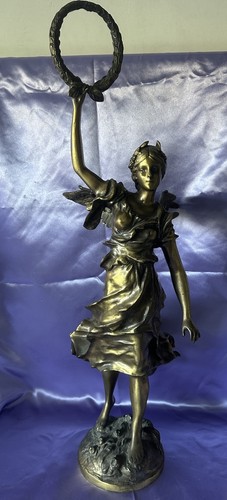 Scultura bronzo dorato - bronzo,
