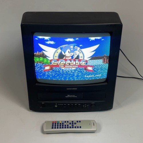 Daewoo crt built - daewoo, vhs