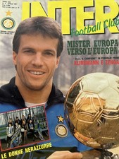 Rivista INTER FOOTBALL CLUB . N. 4 APRILE 1991 .