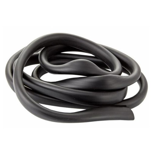 Bordo scudo nero gomma - scudo,