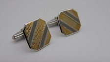 gemelli In argento bicolore massiccio vintage bicolor cufflinks solid silver GE3