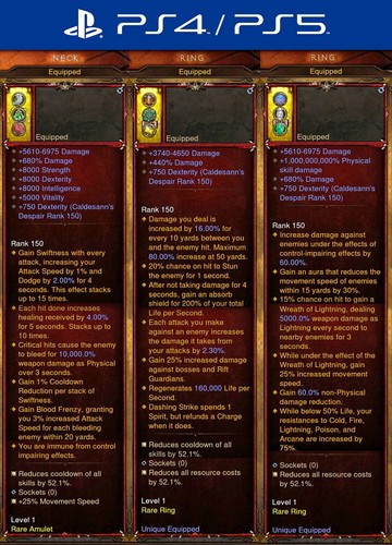 Diablo ros ps4 ps5 softcore - diablo,