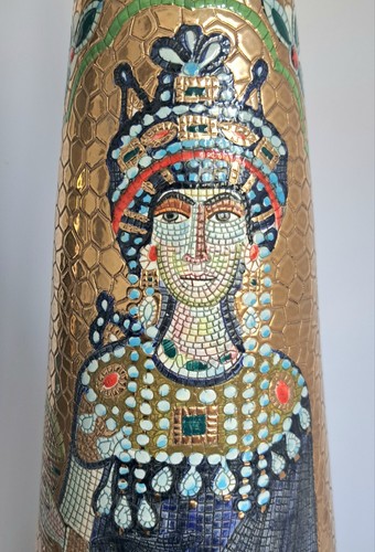 Vaso alto deruta - vaso,