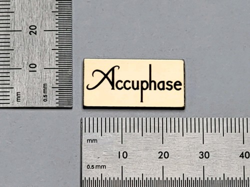 Accuphase equipment badge logo - equipment,