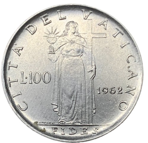 100 lire 1962 città del - -,