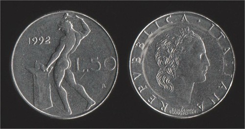 Lire 1992 vulcano italia - 1992,