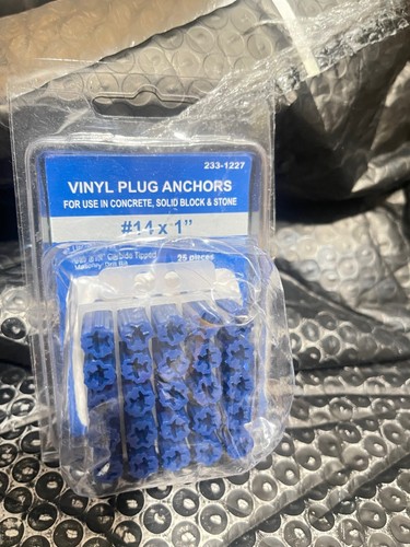 Ancoraggi spina vinile - vinile, blu