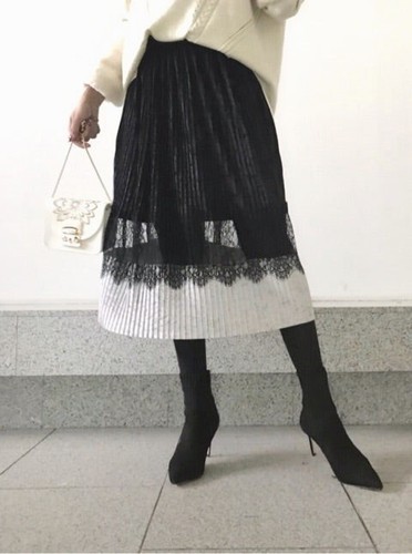 Zara gonna midi velluto - midi,