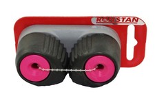  Strozzascotte grande Ronstan interasse 50 mm colore nero rosa