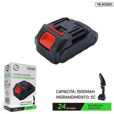 BATTERIA RICAMBIO 24 V PER