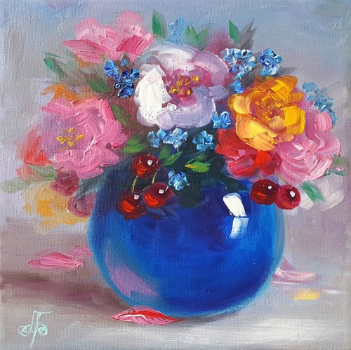 Bouquet floreale colorato