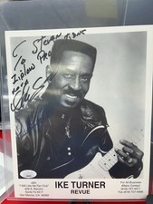 Foto firmata Ike Turner con