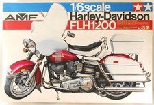 TAMIYA 1/6 HARLEY DAVIDSON FLH1200 AMF SERIE GRANDE SCALA N.7 Made in JAPAN Rara