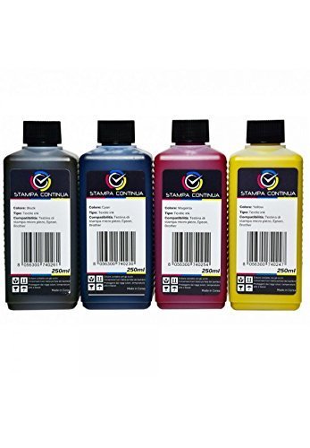 Inchiostro sublimatico 4x250ml