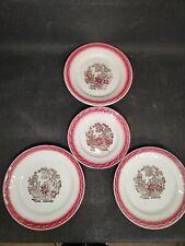 PIATTI CERAMICA VEDOVA BESIO E FIGLI LOTTO 4 PEZZI 