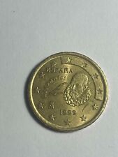 Moneta 50 centesimi Spagna; Espana Euro, l 1999 50 Centesimi Spagnoli