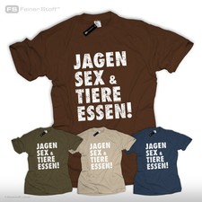 T-shirt caccia caccia sesso e