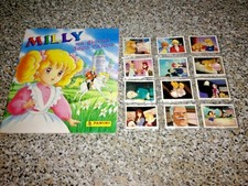 ALBUM MILLY PANINI 1989 VUOTO+SET COMPLETO FIGURINE/VELINA ITALIA+CEDOLA+FOGLIO