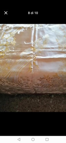 Coperta matrimoniale damascata
