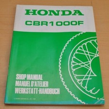HONDA CBR1000F 1989 Technische