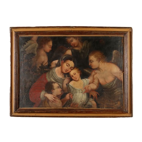 Dipinto antico madonna - dipinto,
