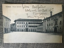 CARTOLINA CORMONS  PIAZZA LOCATELLI POSTA MILITARE VIAGGIATA 1916
