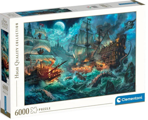 Nuovo puzzle clementoni - nuovo, 6000