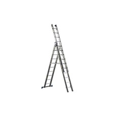 SCALA ALL. AZZURRA 13+13+13 GRADINI H 390-920 CM