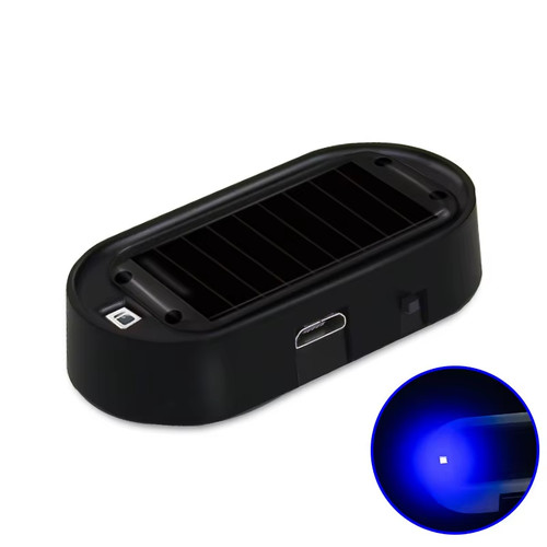 Luce sicurezza finta auto - di,