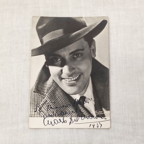 Mario del monaco - cartolina, con
