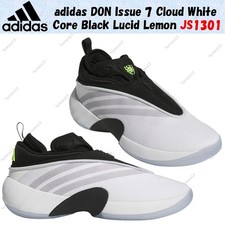 adidas DON Issue 7 Cloud White Core Black Lucid Lemon JS1301 taglia uomo