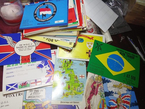 Lotto cartoline qsl - lotto,
